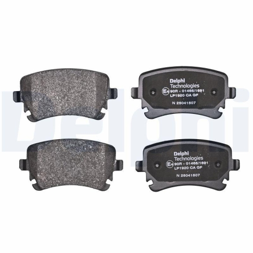 DELPHI Bremsbelagsatz, Scheibenbremse LP1920