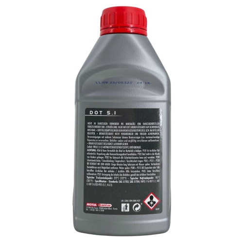 MOTUL BREMSFL&Uuml;SSIGKEIT DOT 5.1 0,5L 111481