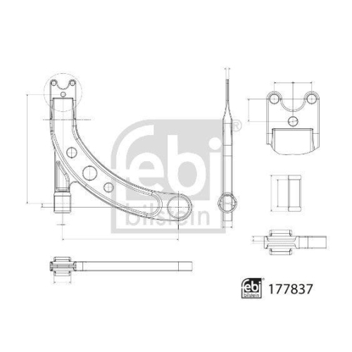 FEBI BILSTEIN Lenker, Radaufh&auml;ngung 177837