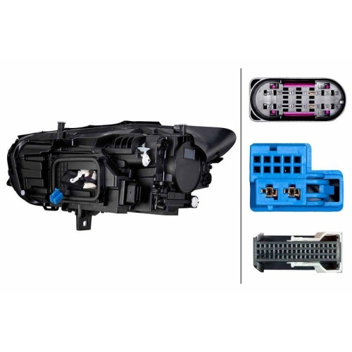 HELLA Hauptscheinwerfer 1EX 015 315-521