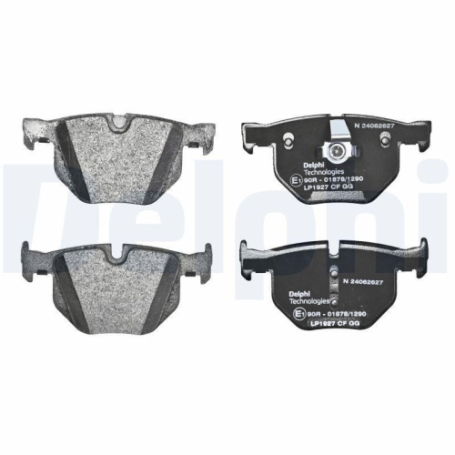 DELPHI Bremsbelagsatz, Scheibenbremse LP1927