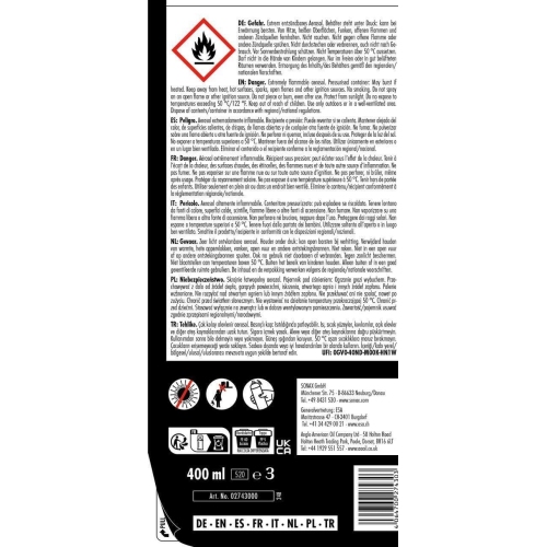 SONAX PROFILINE All-Purpose-Cleaner Foam 400ml Reinigungsschaum 02743000