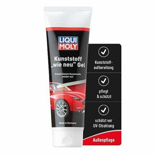 Liqui Moly Kunststoff "wie neu" Gel 250 ml Kunststoffaufbereitung Pflege Au&szlig;en