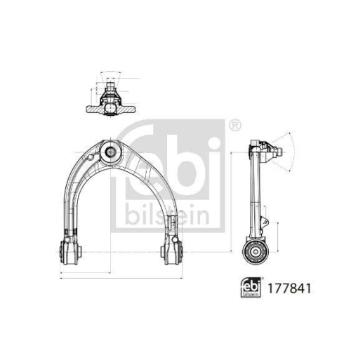 FEBI BILSTEIN Lenker, Radaufh&auml;ngung 177841