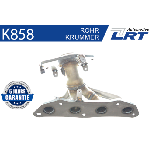 LRT Kr&uuml;mmer, Abgasanlage K858