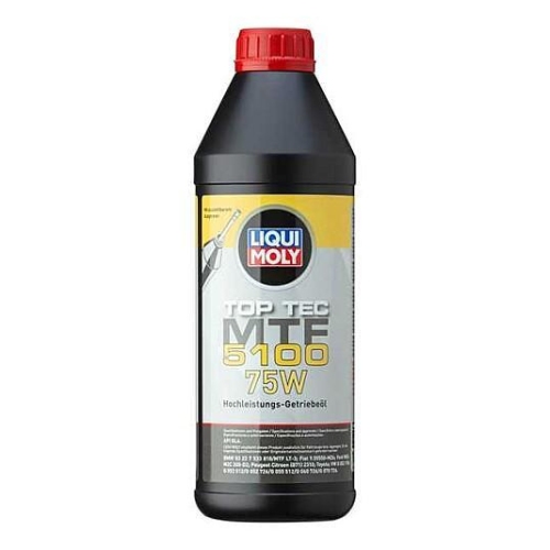 3x Liqui Moly Top Tec MTF 5100 Getriebe&ouml;l 75W 1 Liter - 20842