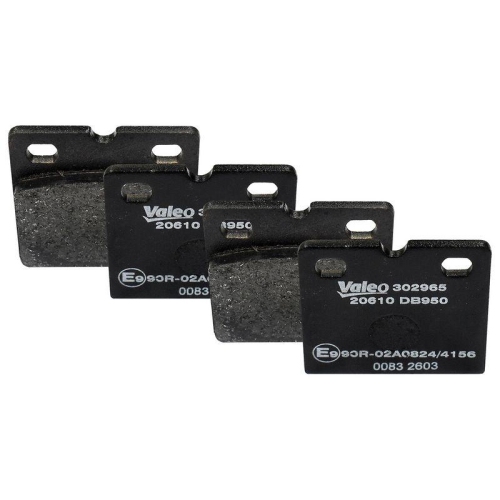 VALEO Bremsbelagsatz, Scheibenbremse ESSENTIAL 302965