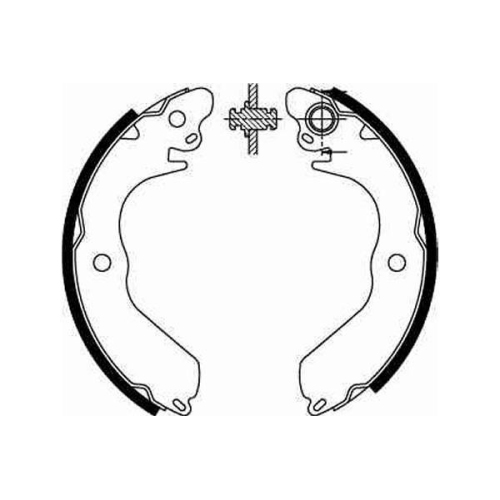 TRW Bremsbackensatz GS8553