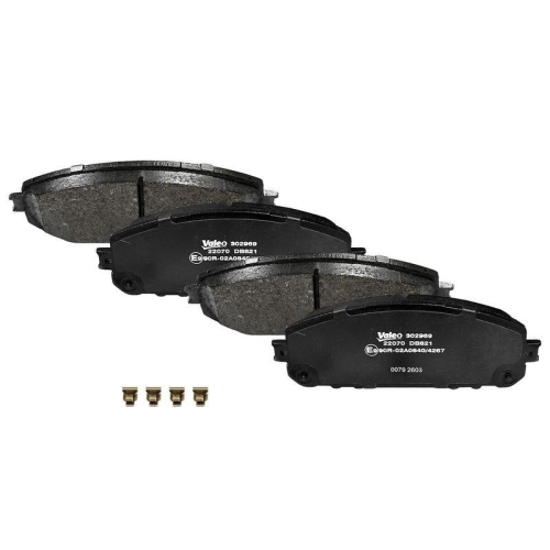 VALEO Bremsbelagsatz, Scheibenbremse ESSENTIAL 302969