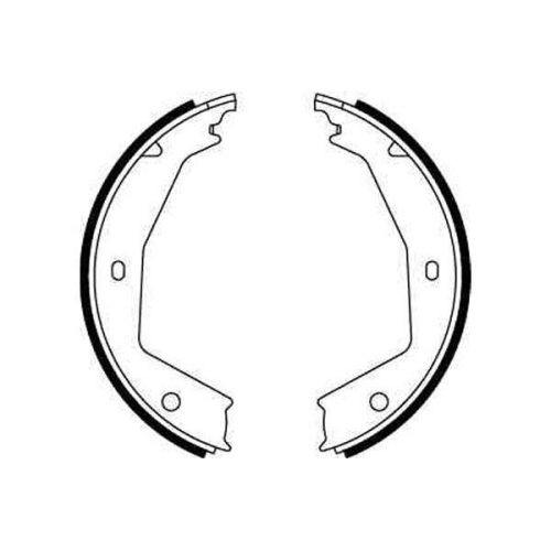 TRW Bremsbackensatz, Feststellbremse GS8668