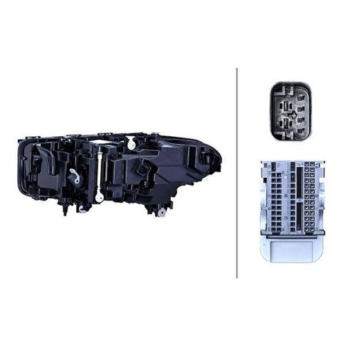 HELLA Hauptscheinwerfer 1EX 015 449-321