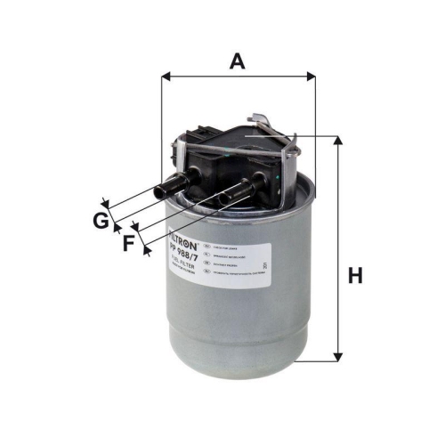 FILTRON Kraftstofffilter PP 988/7