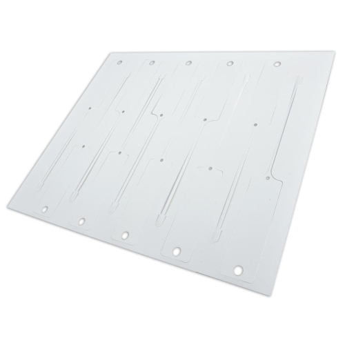 100 Schl&uuml;sselanh&auml;nger Fix-Mini neutral 190x25 mm Wei&szlig; zur Beschriftung Werkstatt