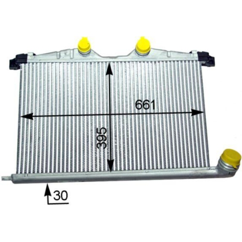 MAHLE Ladeluftk&uuml;hler BEHR *** PREMIUM LINE *** CI 467 000P