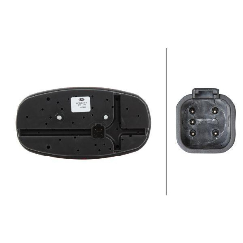 HELLA Heckleuchte 2VP 343 640-091