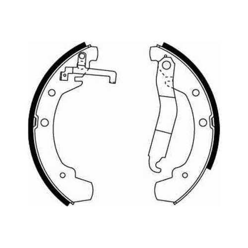 TRW Bremsbackensatz GS8150