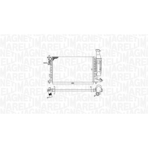 MAGNETI MARELLI K&uuml;hler, Motork&uuml;hlung 350213186400