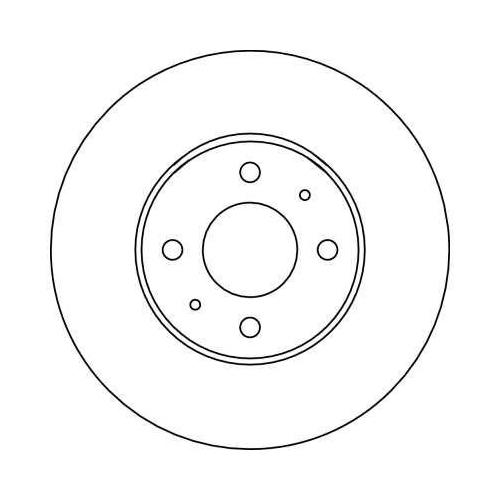 TRW Bremsscheibe DF4024