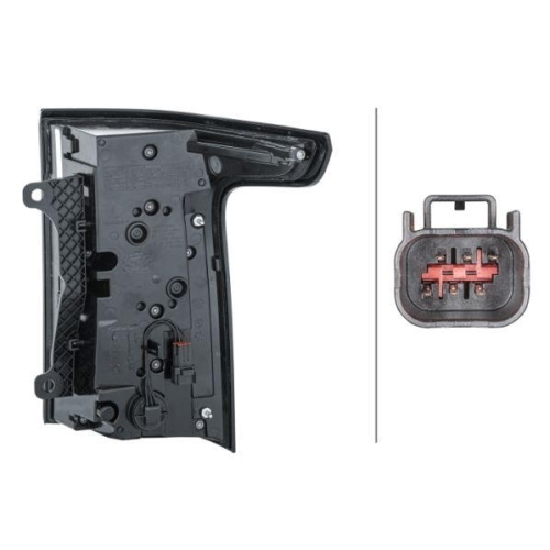 HELLA Heckleuchte 2SK 354 864-031