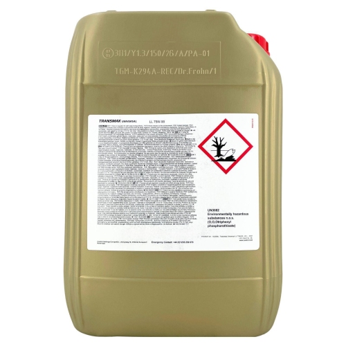 Getriebe&ouml;l Castrol Transmax Universal LL 75W-90 GL-4 Gl-5 API MT-1 - 20 Liter