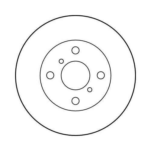 TRW Bremsscheibe DF4007