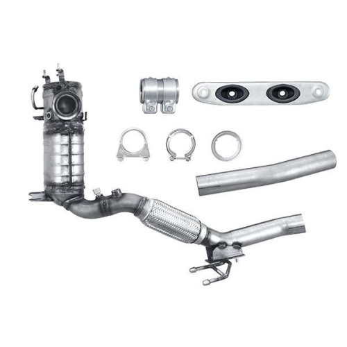 HELLA Ru&szlig;-/Partikelfilter, Abgasanlage Easy2Fit &ndash; PARTNERED with Faurecia 8LG 366 071-451