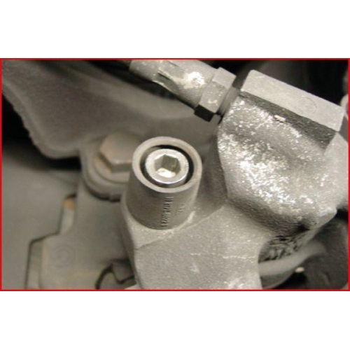 3/8 Zoll Bit-Stecknuss mit Gelenk f&uuml;r Innensechskant-Schrauben Bremssattel 7mm