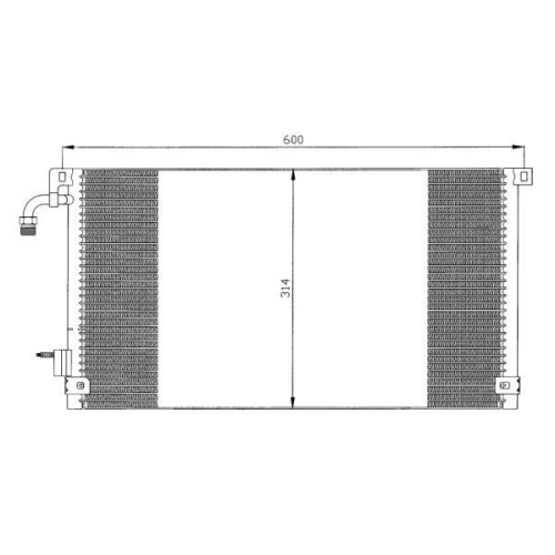 WAECO Kondensator, Klimaanlage 8880400368