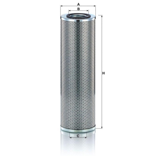 MANN-FILTER Filter, Arbeitshydraulik H 1266