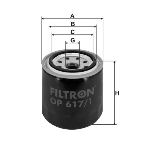 FILTRON &Ouml;lfilter OP 617/1