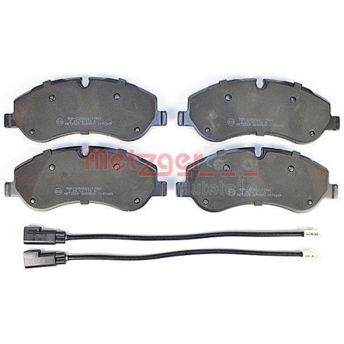 METZGER AUTOTEILE Bremsbelagsatz, Scheibenbremse 1170349