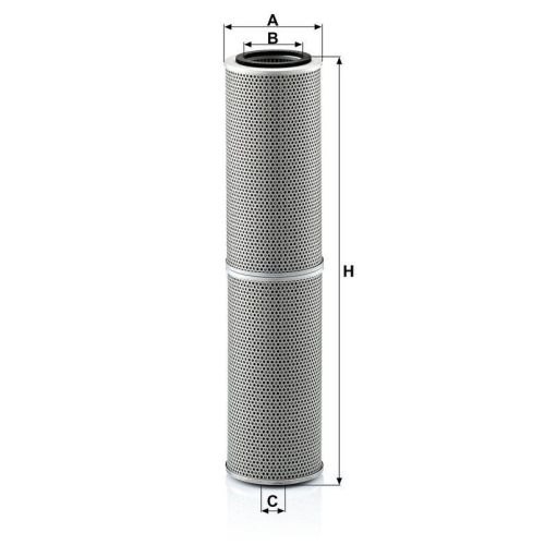 MANN-FILTER Filter, Arbeitshydraulik H 15 395