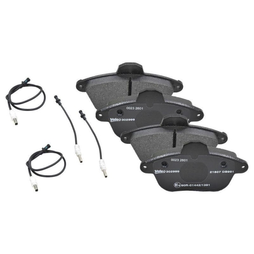 VALEO Bremsbelagsatz, Scheibenbremse ESSENTIAL 302999