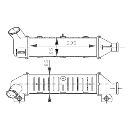 MAHLE Ladeluftkühler BEHR *** PREMIUM LINE *** CI 60 000P