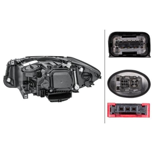 HELLA Hauptscheinwerfer 1ZT 011 087-921