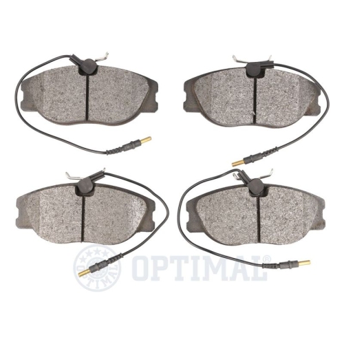 OPTIMAL Bremsbelagsatz, Scheibenbremse BP-10043