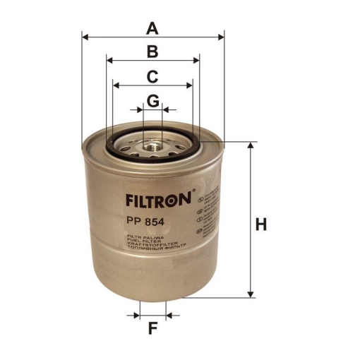 FILTRON Kraftstofffilter PP 854