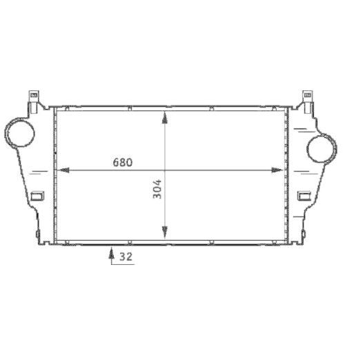 MAHLE Ladeluftk&uuml;hler BEHR *** PREMIUM LINE *** CI 62 000P