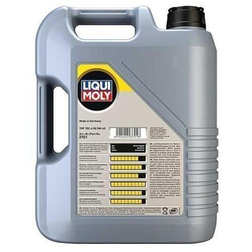 Liqui Moly Motor&ouml;l Top Tec 4100, 5W-40, 5-Liter Kanister - Art.Nr. 3701+&Ouml;lzettel