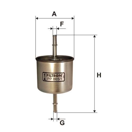 FILTRON Kraftstofffilter PP 865/1