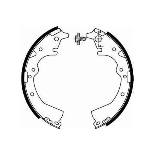 TRW Bremsbackensatz GS8184