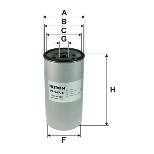 FILTRON Kraftstofffilter PP 967/6