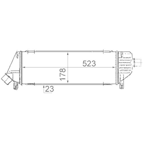 MAHLE Ladeluftk&uuml;hler BEHR *** PREMIUM LINE *** CI 305 000P