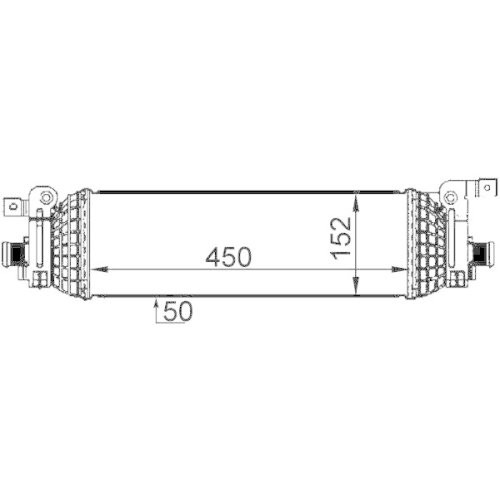 MAHLE Ladeluftk&uuml;hler BEHR *** PREMIUM LINE *** CI 326 000P