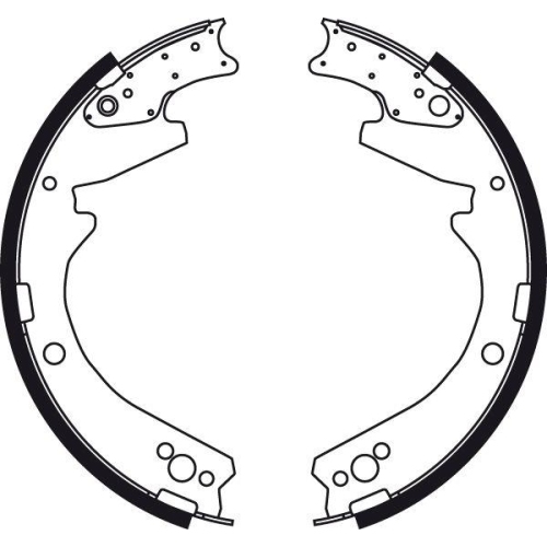 TRW Bremsbackensatz GS8703