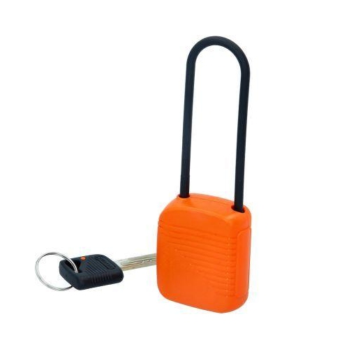 Absperr-Vorh&auml;ngeschloss, orange, Verbundmaterial, 76 mm KS TOOLS 117.0221