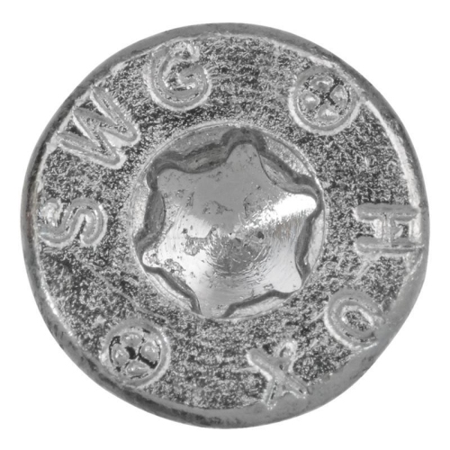 500x HOX Profiholzschrauben HX Senkkopf, Teilgewinde, Grobganggewinde, verzinkt