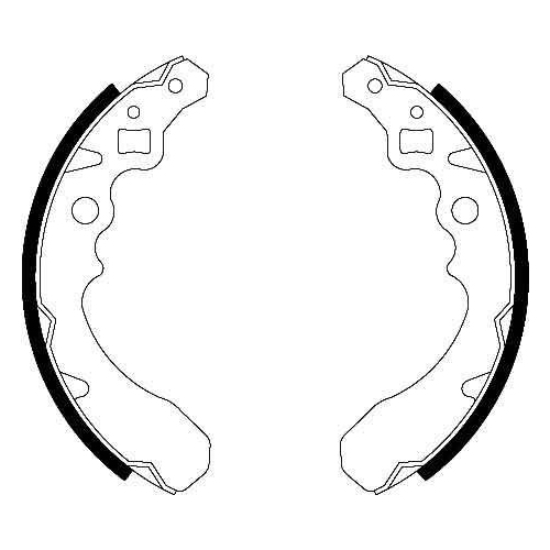 TRW Bremsbackensatz GS8282