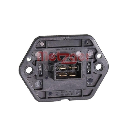 METZGER AUTOTEILE Widerstand, Innenraumgebl&auml;se 0917808