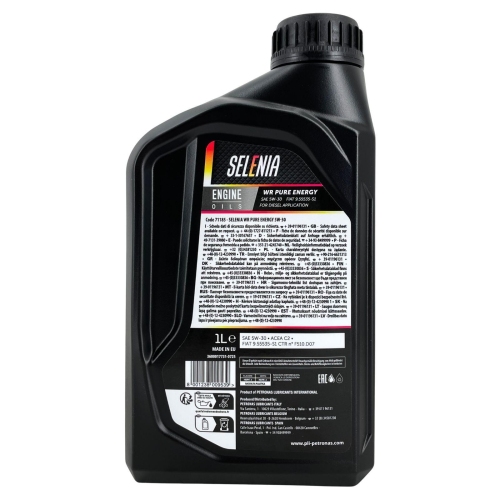 Motor&ouml;l Motoren&ouml;l Selenia WR Pure Energy 5W-30 1 Liter 71185E18EU